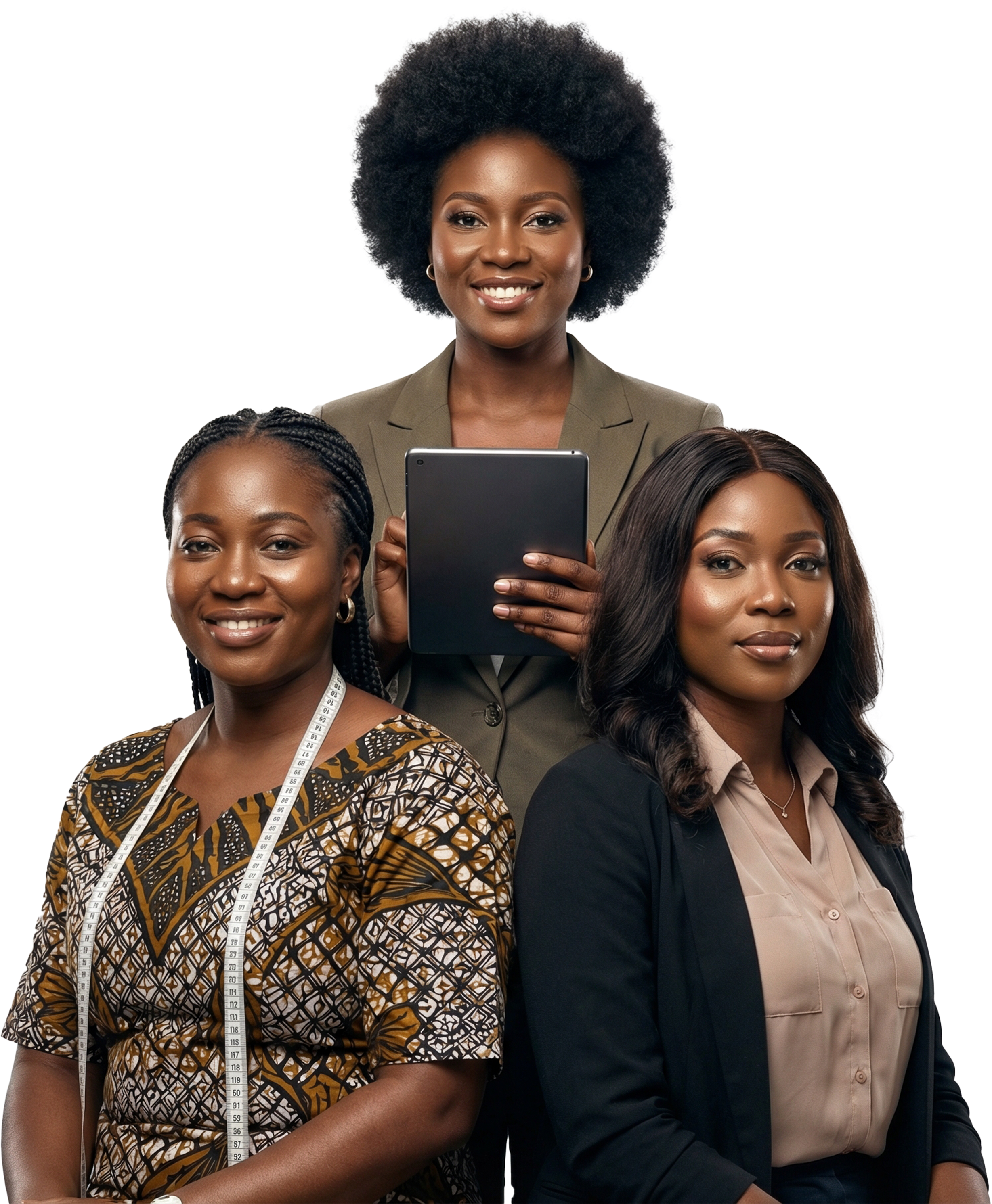 Women learning AI tools