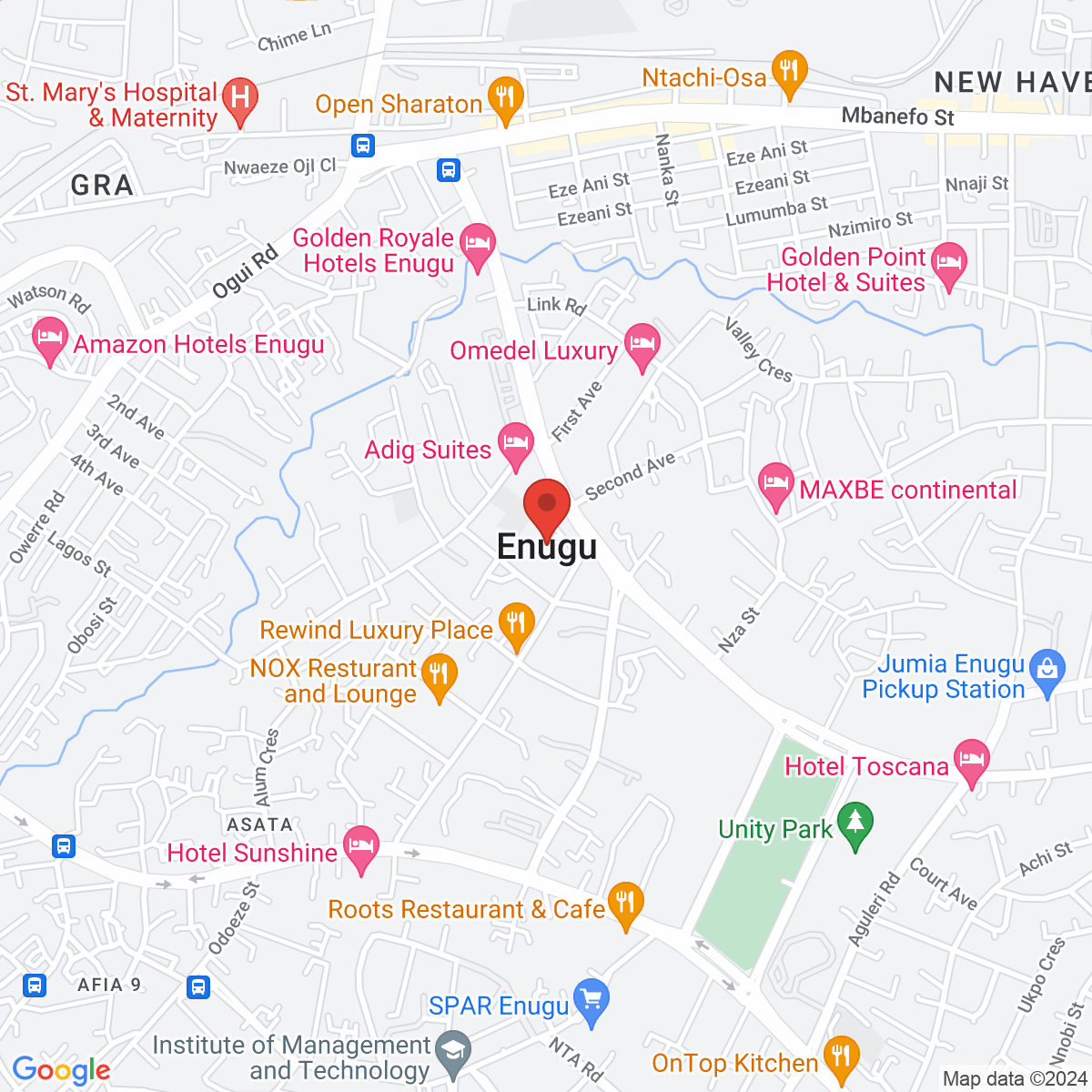 Event location map