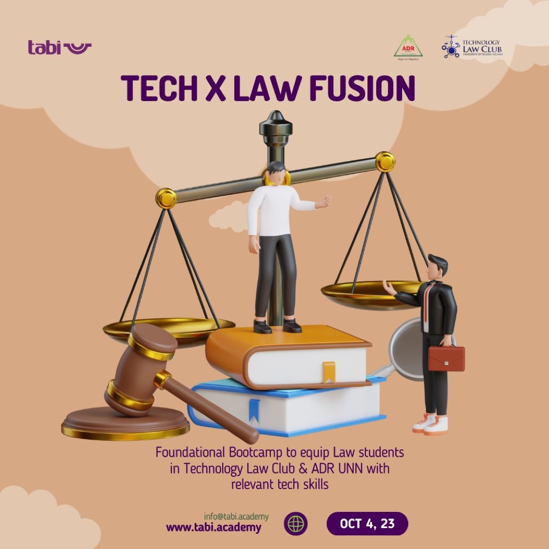 Foundational Bootcamp to Equip Law Students in Technology Law Club and ADR UNN with Relevant Tech Skills