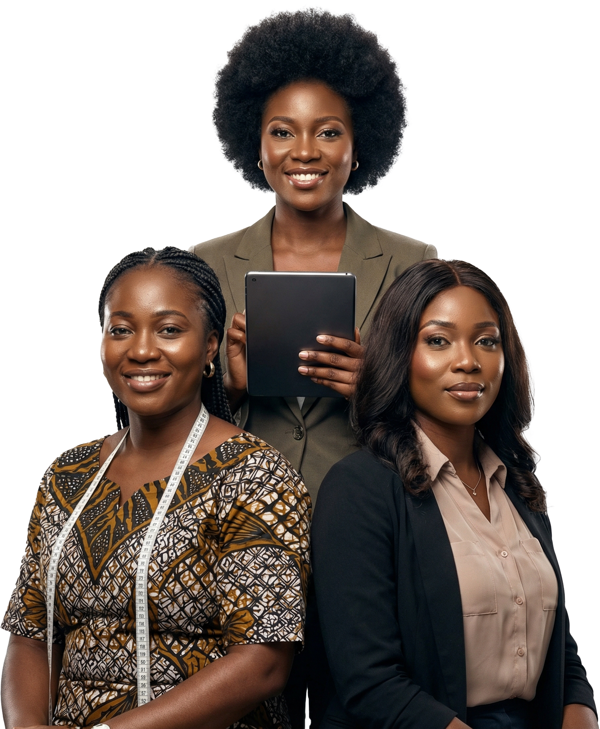 Women learning AI tools